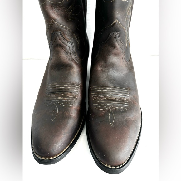 NWOT ARIAT WESTERN COWGIRL HERITAGE DISTRESSED BROWN WOMANS BOOTS  SZ 9B - Picture 16 of 16